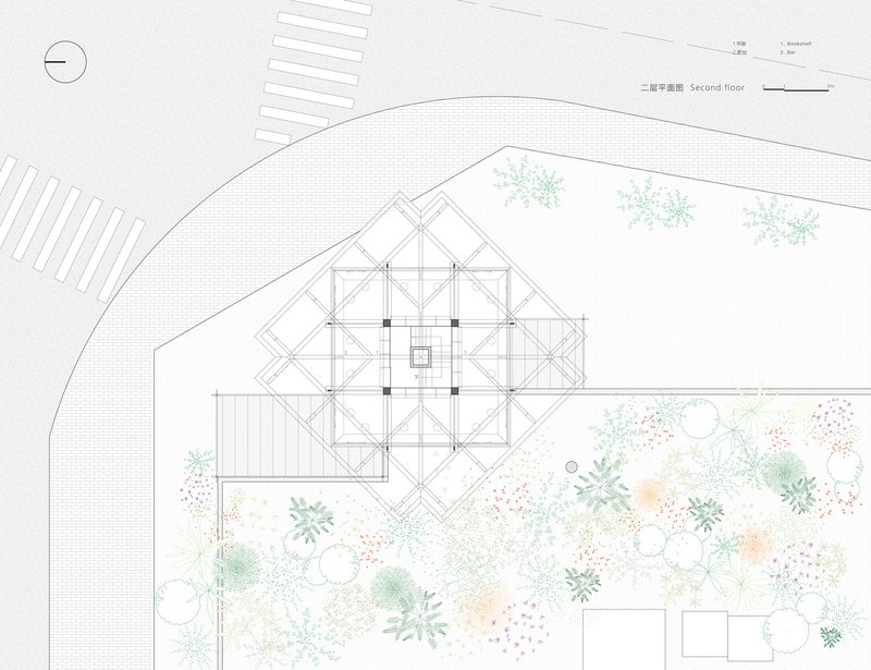 Livraria Minúscula 24 horas / SZ-ARCHITECTS - Imagem 35 de 44