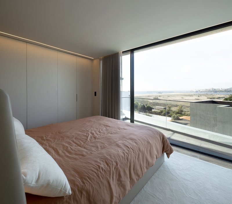 House_JA / éOp – arquitectura e design - Interior Photography, Bedroom, Bed