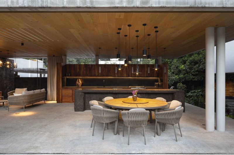 Hummingbird House / Estudio Libre MX - Interior Photography, Wood, Chair, Beam