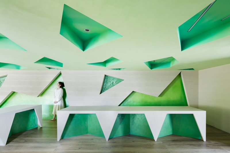 Kakushin Office/Resonance of Green / Moriyuki Ochiai Architects - Interior Photography